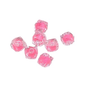 Acrylic Square Beads 8mm Blue Loose Beads For DIY <b>Bracelets</b> Necklaces Jewelry Making Accessories Yiwu Origin Summer 2023 - Product Image 5