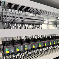 Boîtier de commande de vanne solénoïde multi-circuits, armoire électrique d'automatisation directe usine pour système de rétrolavage de filtre d'installation hydraulique