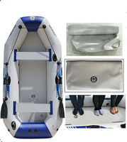 2.3M bateau de pêche bateau Gonflable avec 2.5HP moteur hors-bord