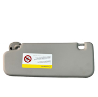 Pare-soleil de voiture Chevrolet gris, lot de deux, pour Aveo Sonic 2012-2020, montage sur toit avec miroir et compartiment de rangement