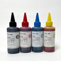 Botol Isi Ulang Tinta Pewarna Universal H500 500Ml Tinta Massal untuk Printer Inkjet HP/Canon/Epson Set 4 Warna