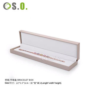 Caja de Papel de Imitación de Joyería de Alta Gama, Diseño de Empaque Personalizado, Caja de Papel de Joyería de Cuero PU de Lujo para Anillos, Collares y Joyas - Product Image 4