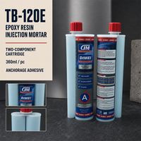 Colle d'ancrage époxy haute résistance DM TB-200 pour barres d'acier en deux parties, pour la construction et le renforcement du béton
