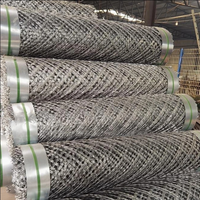 Alambre de maquinilla de afeitar de alta seguridad de 50x100mm, Panel de malla soldada, sistema de cercado de prisión de acero con envoltura plana, malla de alambre de maquinilla de afeitar