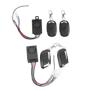 36V/48V/60V/72VE-Bike Accessories Electric Scooter Security Remote Control Alert Anti-Theft E-Bike Alarm System For Cycling Safe