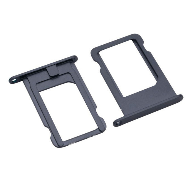 Jinbilai NANO SIM Card Tray Black All-metal Pin Push Connector -40~+105 Wholesale for 5S