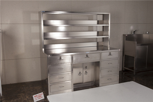 خزانة معدات غرف العمليات الطبية من giinine وأدوية تعمل من الفولاذ المقاوم للصدأ من المصنع - Product Image 6