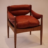 Fauteuil inclinable modulaire de luxe en bois massif fait main, capitonné, ergonomique, résistant à l'eau, écologique, pour l'extérieur