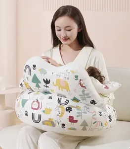 热销高品质OEM ODM母乳喂养护臂枕身体护理枕有机棉孕妇