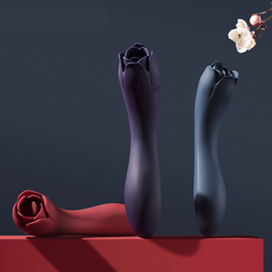 Nuevo Vibrador Rosa, Vibrador Dildo para Mujeres, Masajeador de Punto G, Vibrador con Forma de Rosa, Máquina Sexual Vaginal, Juguetes Sexuales para Mujer, Vibrador con Función de Lamido - Product Image 4