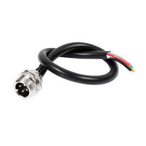 Kunden spezifische GX12-Stecker und-Buchse <span class=keywords><strong>2</strong></span>-polige 3-polige 4-polige Kreisstecker-Verlängerung kabel - Product Image 5