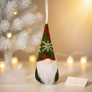 2026 <strong>Wholesale</strong> Handmade Santa <strong>Christmas</strong> Decorations Doll Elf Hanging Plush Gnomes <strong>Christmas</strong> <strong>Ornaments</strong> - Product Image 3