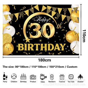 Custom <b>Party</b> Wall <b>Decorations</b> Customizable Size And Design For Birthday Festival <b>Graduation</b> Events Venue Setup - Product Image 5