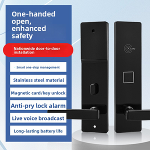 מנעול דלת מלון חכם עם כרטיס מפתח, מנעול דלת מלון אלקטרוני עם חיישן אינדוקציה למכירה - Product Image 3