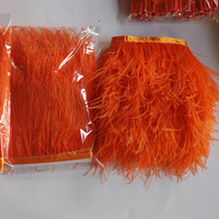 Couture tissu ruban frange plumes d'autruche garniture pour bricolage artisanat vêtements robe Costume chaussure accessoires fête maison mariage décor