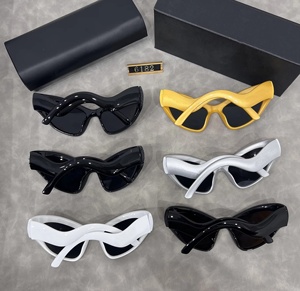 6182 Original Design Balen Plastic Futuristic Y2K Lunettes de soleil pour femmes et hommes 2025 - Product Image 2