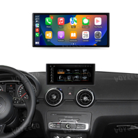 10.25 ''64 GB Android 13 Post Radio multimédia Voyeego Autoradio Navi multimédia Navigation Android pour Audi A1/S1 2010-2018