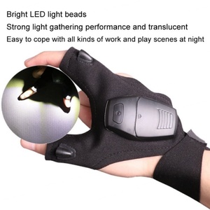 Gants de pêche lumineux à LED en polyester haute transparence pour la pêche nocturne en extérieur, personnalisables, directement de l'usine - Product Image 5