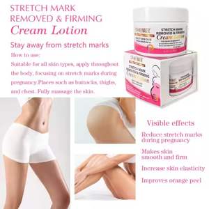 Gran oferta, crema de masaje corporal orgánica, crema para aclarar las estrías, crema para mujeres embarazadas, reparación de cicatrices, líneas de obesidad, crema de masaje, loción - Product Image 5