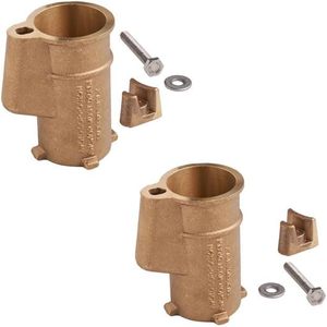 Soporte de Anclaje para Escalera de Piscina de Latón Swimcare de 4 Pulgadas, Soporte para Pasamanos de Piscina Enterrada, Resistente a la Corrosión - Product Image 4