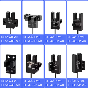EE-SX670-WR tối trên/ánh sáng trên ảnh rãnh Cảm biến vị trí quang loại khe cắm cảm biến quang điện Opto khe chuyển đổi quang điện - Product Image 2
