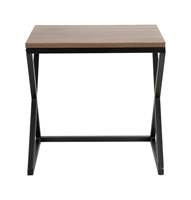 Nest-Kaffeetische für Wohnzimmer Kleiner Eck-Sofatisch Walnuss Beistelltisch-Set 3-teilig Luxus