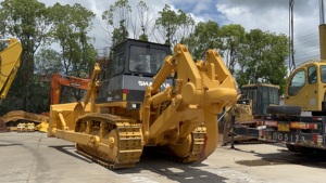 รถดันดิน Shantui SD32 มือสอง เครื่องยนต์ Cummins 90 แรงม้า พร้อมชิ้นส่วน Moog สายพานสีเหลือง อุปกรณ์ก่อสร้าง - Product Image 3