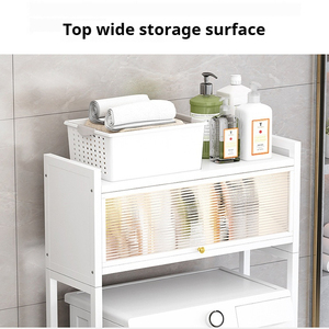 High-Durability Bathroom Over-The-Toilet Storage Rack, Multi-Tier Laundry Organizer <strong>Shelf</strong> - Product Image 3