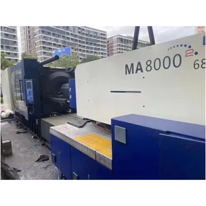 Top popular Haitian new stye MA8000 800 ton plastic injection molding machine with servo motor used plastic injection machine