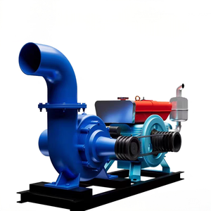 HWシリーズディーゼル混合フローポンプ大流量、移動可能なトラック設計農場灌漑ポンプ - Product Image 6