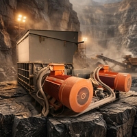Concasseur à rouleaux industriel 1000t/h avec moteur AC pour l'usine de concassage et de criblage du charbon
