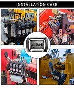Système de télécommande sans fil étanche personnalisé, portée de 500 m, fonctions de joystick multiples, contrôle proportionnel hydraulique