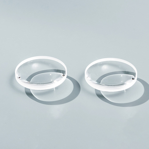 Lente de menisco cóncava personalizable microscopio cuarzo cóncavo convexo AR Plano lente convexa vidrio óptico de sílice fundida - Product Image 6