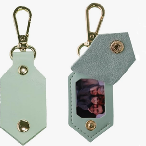 Portachiavi personalizzato in pelle con portachiavi in pelle personalizzato con portachiavi in pelle con foto regalo personalizzato per chi ami - Product Image 6
