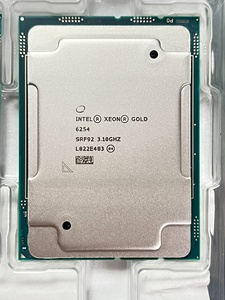 Processeur Intel Xeon Gold 6254 3,10 GHz 18 cœurs 24,75 Mo de <span class=keywords><strong>cache</strong></span> 200 W LGA3647 CPU serveur SRF92 - Product Image 1