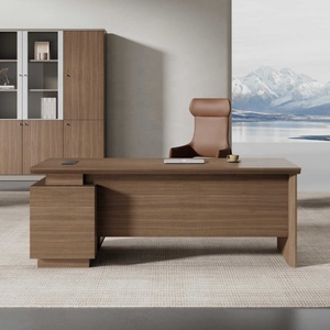 Hiện Đại Đơn Giản Thiết Kế Điều Hành Bàn & Giám Sát Ghế Bằng Gỗ Nội Thất Văn Phòng Cho Nhà Sử Dụng Bán Buôn Nhân Viên Bảng Máy Tính Bảng - Product Image 2