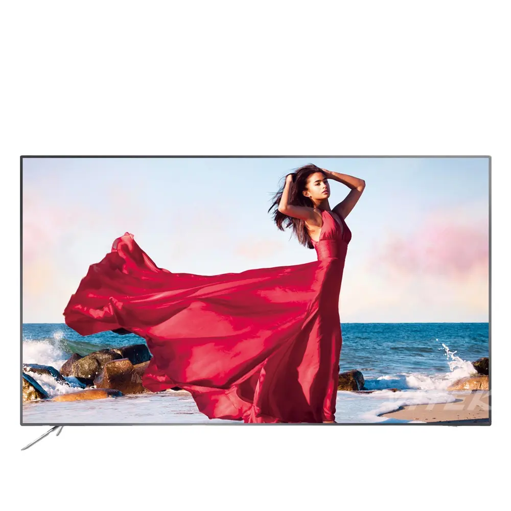 VITEX منتج جديد 55 "LED TV ، شاشة كبيرة 4K2K قدرة عالية مقاس 75 بوصة ، بتلفزيون بشاشة مسطحة UHD LED شاشات كريستال بلورية الألعاب 65 75 4K TV