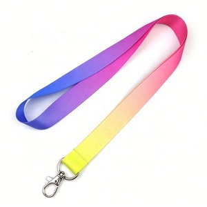 Diseño libre Sublimación de tinte térmico Poliéster Correa para el cuello Impresión de transferencia de calor Cordones personalizados - Product Image 2