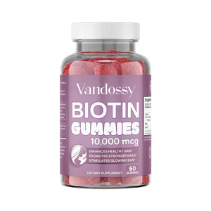 Non-gmo Biotin Gummies untuk dewasa pertumbuhan rambut & suplemen kekuatan kuku dengan dukungan kolagen Vitamin & <span class=keywords><strong>Mineral</strong></span> kompleks - Product Image 1