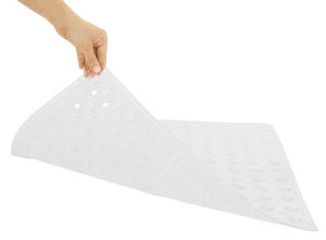 Shower Stall <strong>Mat</strong> - <strong>Square</strong> Bathroom Slipmat <strong>Bath</strong> Tub Suction Grip - Product Image 5