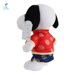 Personalizado rojo suave de dibujos animados perro de juguete con el hombre-máquina de Chat de personalización - Product Image 5