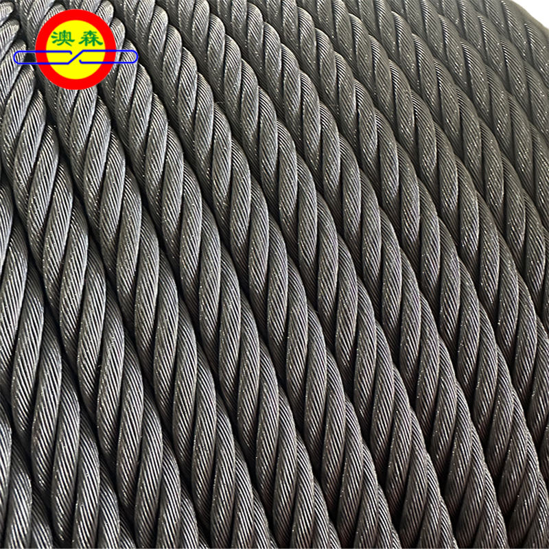 Aosen 10mm 6*37 SAE1055 High Strength for Elevator Maintenance Wire ...