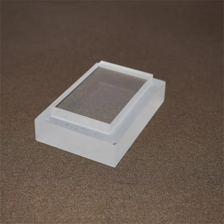 fused silica substrate high purity JGS1 275nm UV pass quartz glass panel jgs1 lens