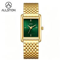 Jam Tangan Wanita Stainless Steel Dial Kecil Persegi Modular Italia Gaya Mewah Sederhana, Ringan, Serbaguna, dan Elegan dengan Mesin Quartz