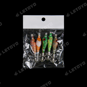 LETOYO – leurre flottant souple de type calmar, appât artificiel idéal pour la pêche en mer, au TATAKI ou à la poulpe, 5 pièces par sachet, 3.3g, 60mm - Product Image 6