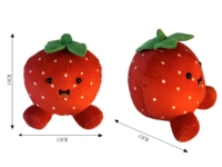 2025 Nieuwe Hot Selling Cartoon Fruit Pluche Speelgoed Superzacht PP Katoen Knuffel voor Kinderen Baby Knuffel Schattig Promotie Sleutelhanger