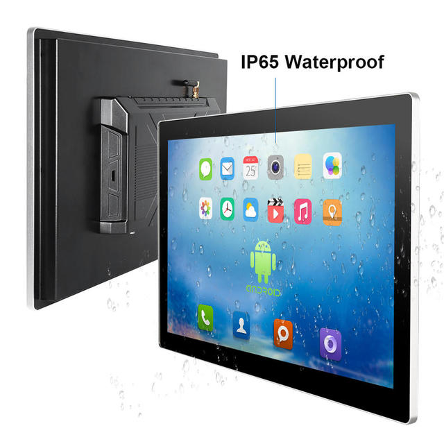 15 Inch 3mm Bezel Industrial Android Panel PC A64 RK3568 RK3399 RK3588 Integrated Capacitive All-in-One Stock VESA 32GB SSD