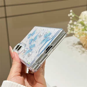 เคสโทรศัพท์ใสกันกระแทกแบบมีกลิตเตอร์ลายผีเสื้อสำหรับ iPhone 18 Fold ลดราคาสุดคุ้ม - Product Image 6