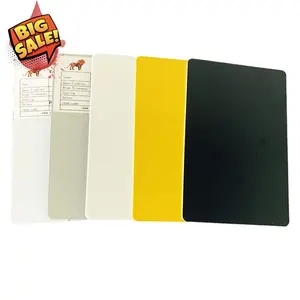 Mat beyaz mat siyah parlak beyaz parlak siyah alüminyum kompozit Panel alüminyum sandviç Panel