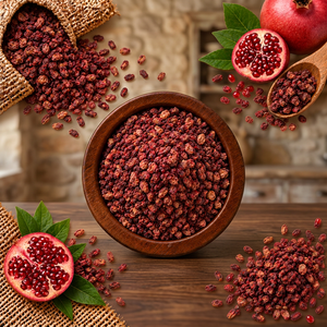 Semillas de Granada Secas Naturales Anardana, Ingrediente de Fruta Entera para Mezclas de Especias, Condimento, Cocina, Bebidas, Procesamiento de Alimentos - Product Image 2